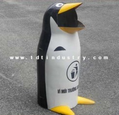 Thùng rác chim cánh cụt 90 lít